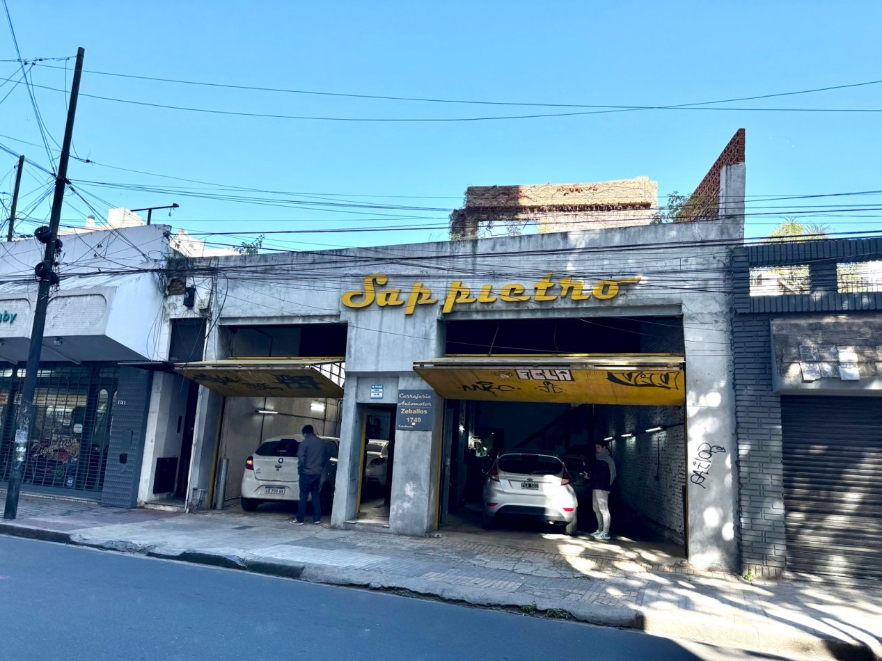 Venta de Terreno ideal Desarrollos de 129 m2 Zeballos 1700