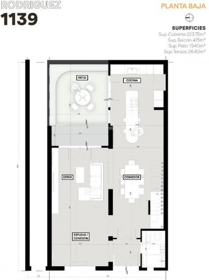 Casa 3 Dormitorios con Pileta y QUincho Rodriguez 1100 Barrio Lourdes