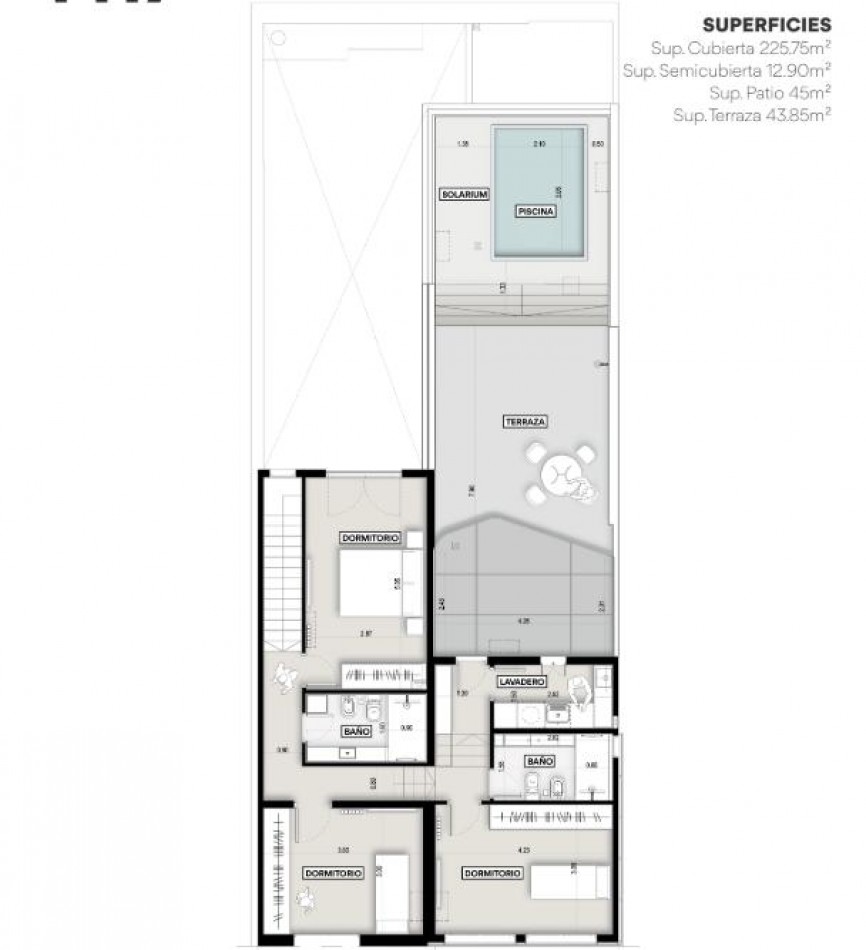 Casa 4 Dormitorios con Cochera, Pileta, Patio y Terraza Viamonte 1400 Barrio Abasto