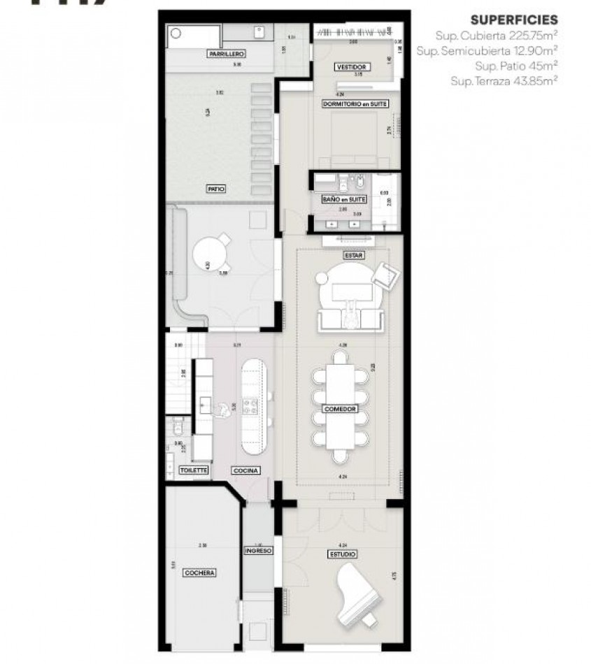 Casa 4 Dormitorios con Cochera, Pileta, Patio y Terraza Viamonte 1400 Barrio Abasto