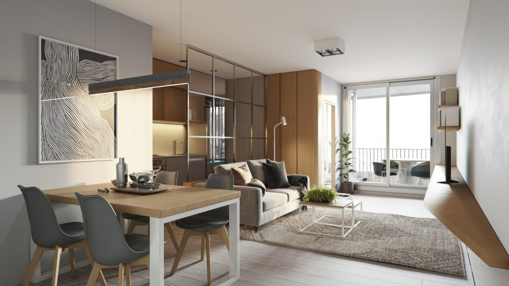 Venta Departamento 1 Dormitorio con Balcon y Amenities Montevideo 900